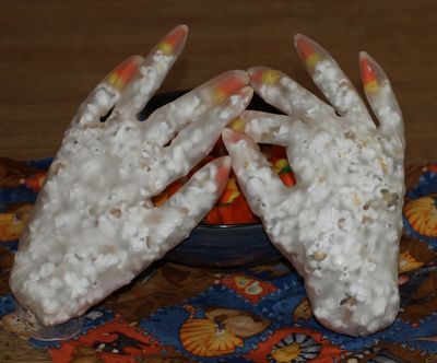 Halloween Craft Ideas  Graders on Kids Halloween Party Ideas  Skeleton Hands   Daily Party Dish